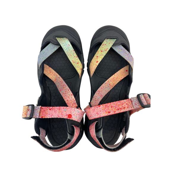 KEEN Womens Zerraport 2 Closed Toe Lightweight Multicolor Sandal 8 - Picture 3 of 7
